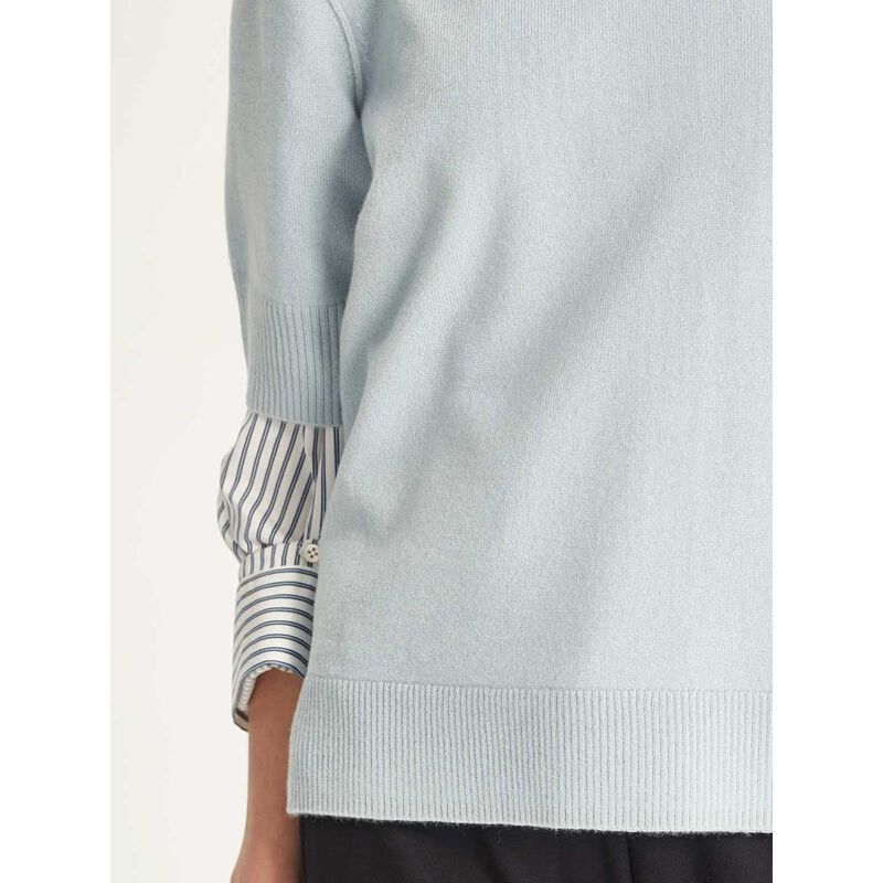 Caroline Sills Myka Cashmere Tee image number 2
